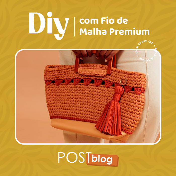 DIY com Fio de Malha Premium: bolsas, cestinhas, e utilitários para transformar sua casa
